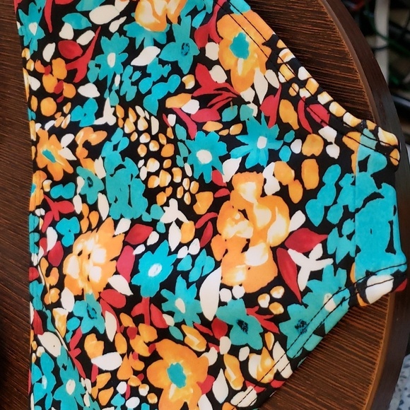 Kanu Surf Coral Reef Beach Sport Wrap Around Bikini | Caitlin Black/Aqua Size 6 - Picture 6 of 8